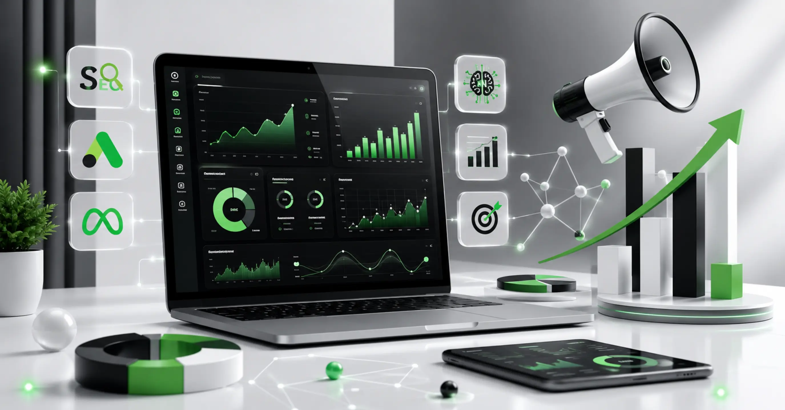 Infarno Technologies digital marketing team dashboard